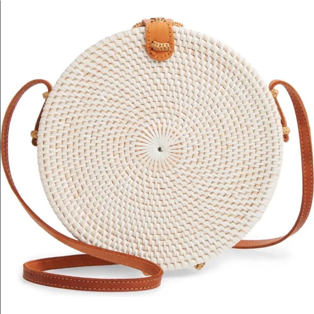 Boho Wicker Crossbody